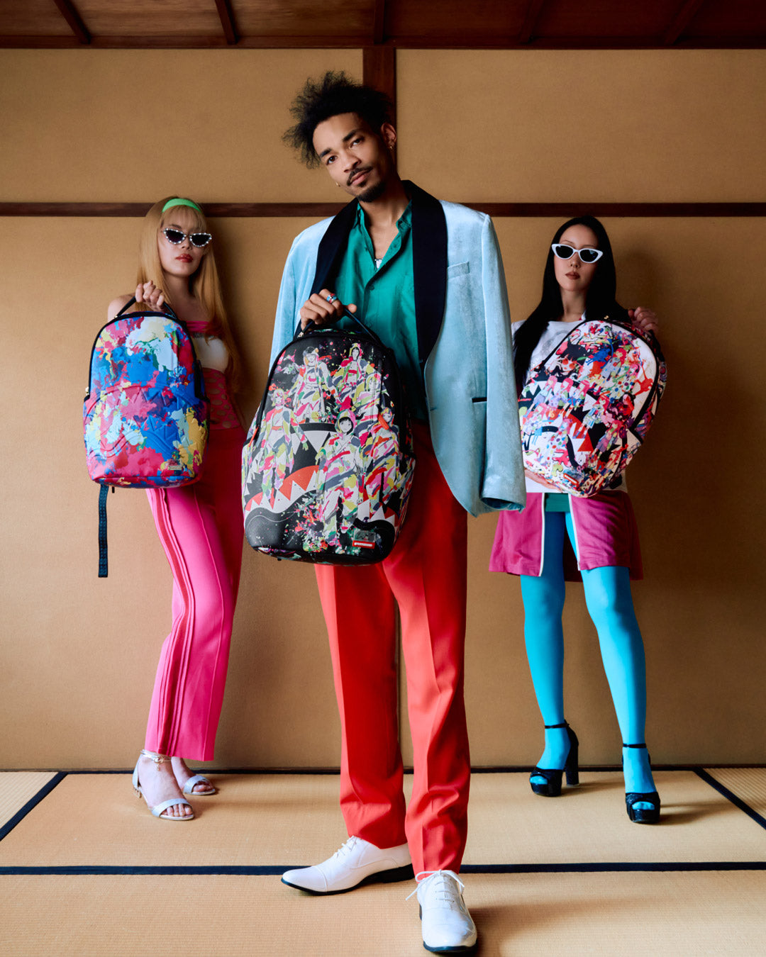 COLLABORTION HIDEKI SAIJO KAWAII CHAOS BACKPACK