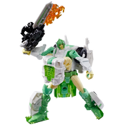 Transformers Generations War for Cybertron: Siege Deluxe Class Autobot Greenlight with Dazzlestrike