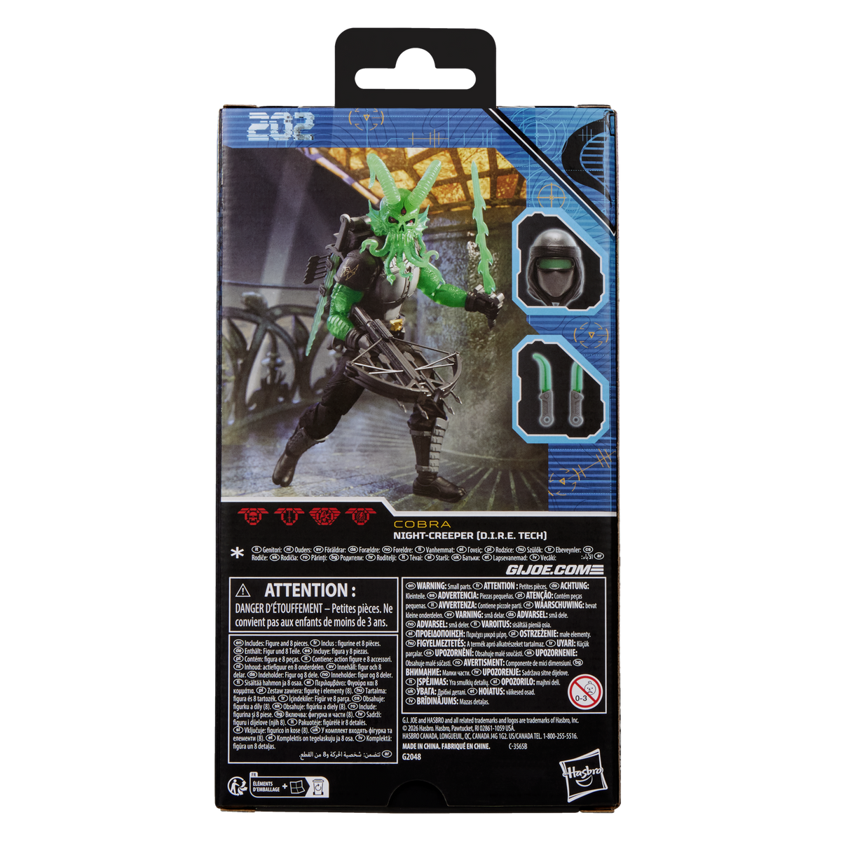 G.I. Joe Classified Series #202, Night-Creeper (D.I.R.E. Tech)