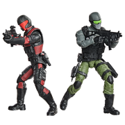 G.I. Joe Classified Series #218, Snake Eyes & Varmint ATV Vs. Stealth Viper & Cobra Stealth Flight Pod (Trubble Bubble)