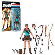 G.I. Joe Classified Series Retro Cardback Collaborative Lara Croft TOMB RAIDER