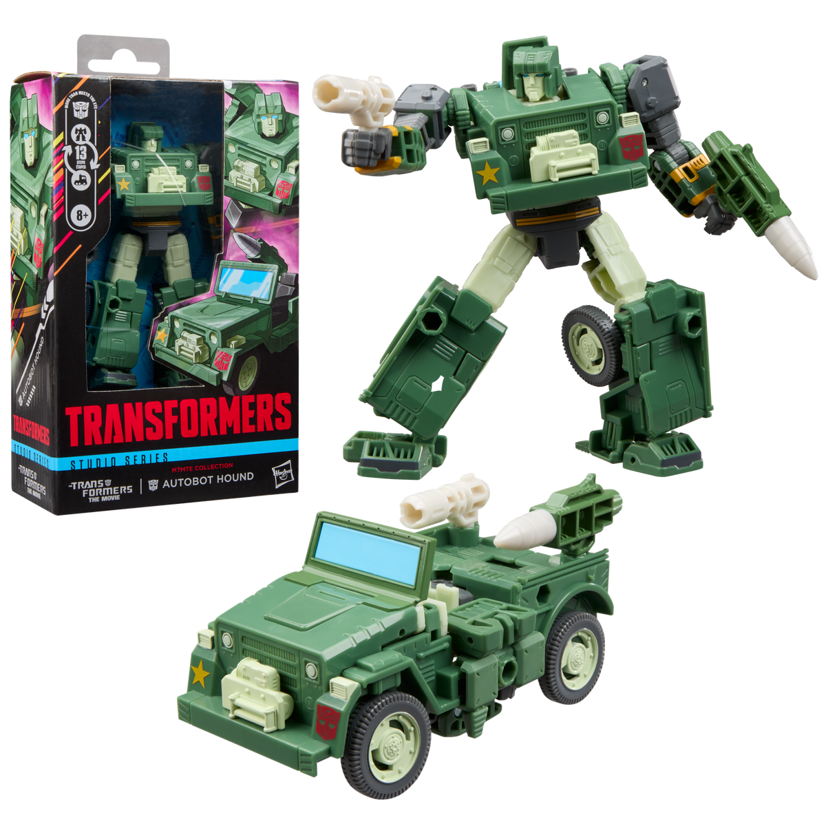 Transformers Studio Series MTMTE Collection The Transformers: The Movie Deluxe Class Autobot Hound