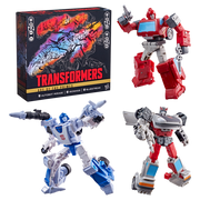 Transformers Age of the Primes Autobot Mirage, Ironhide, and Bluestreak