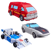 Transformers Age of the Primes Autobot Mirage, Ironhide, and Bluestreak