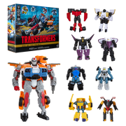 Transformers Age of the Primes Voyager Class Powerlinx Red Alert and 8 Mini-Con Pack