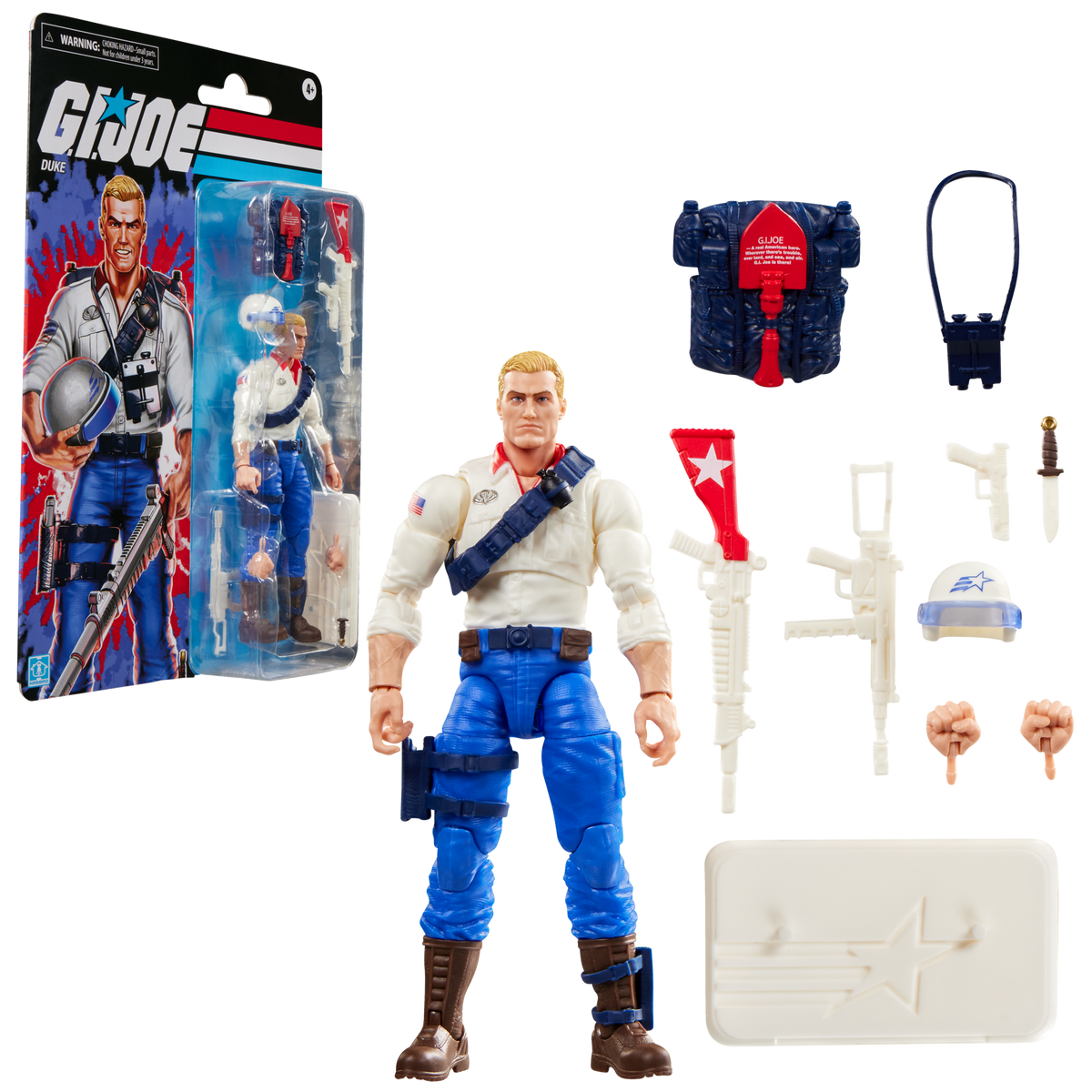 G.I. Joe Classified Series Retro Cardback USA Duke