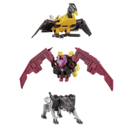Transformers Takara Tomy MPG-22 Jaguar, Buzzsaw, & Ratbat