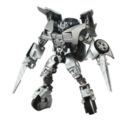 Transformers Takara Tomy Masterpiece Movie Series Next MPMN-01 Sideswipe, Silver