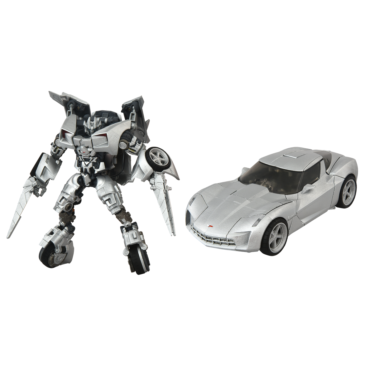 Transformers Takara Tomy Masterpiece Movie Series Next MPMN-01 Sideswipe, Silver